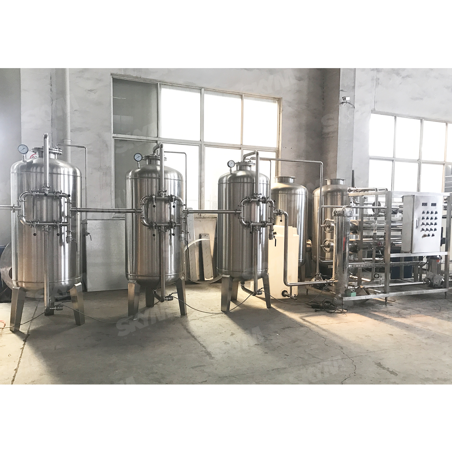 Завод по производству фильтров для питьевой воды обратного осмоса