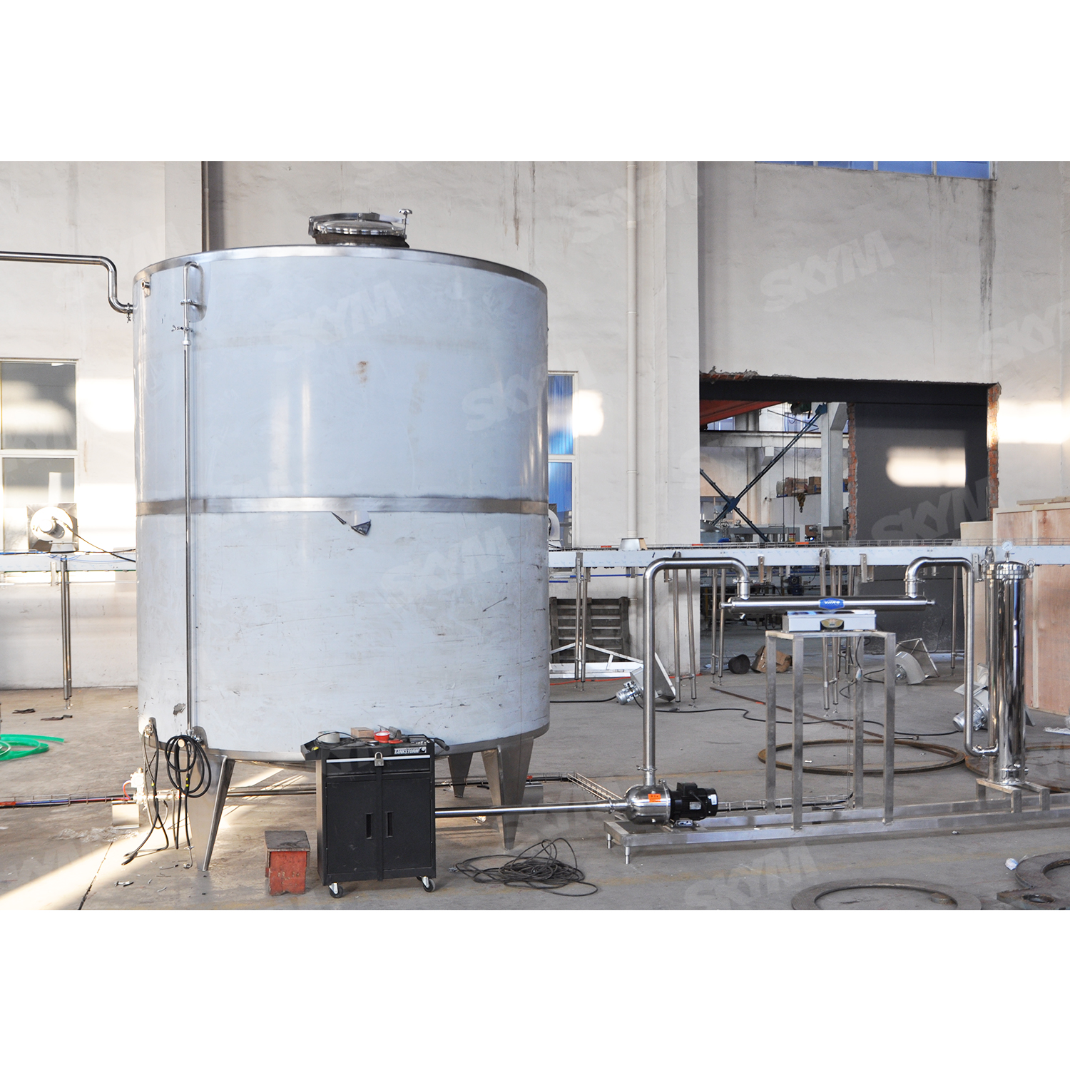 Оборудование для очистки воды обратного осмоса для производственной линии розлива чистой воды